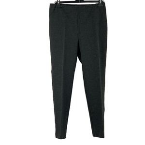 J. Jill Womens Ponte SlimTapered Leg Gray Pull On Stretch Pants‎ Medium